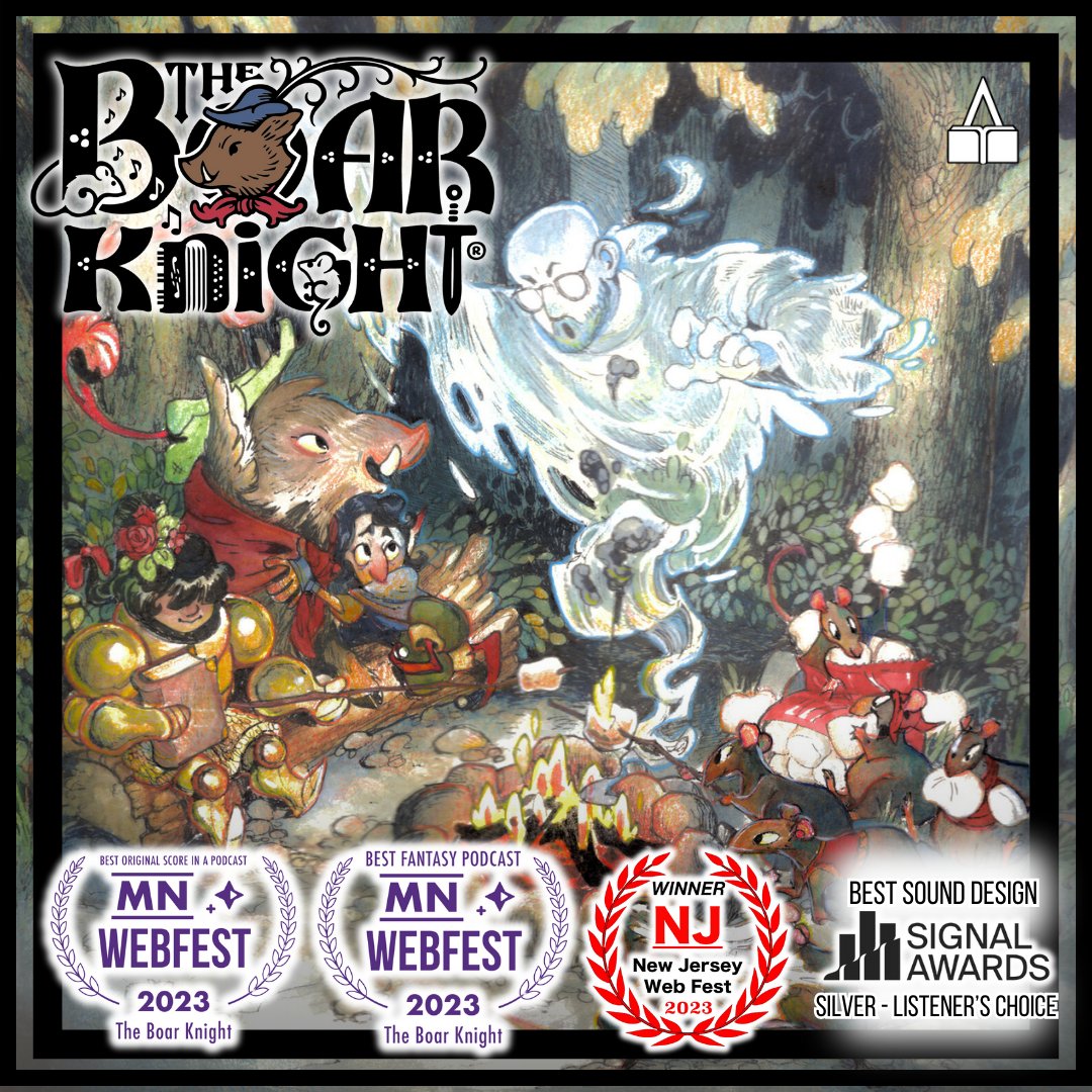 The Boar Knight (@boarknight) on Twitter photo Friendship and Caring, Music and Daring win the day!
The Boar Knight is honored to take home amazing wins at <a href="/MNWebFest/">Minnesota WebFest</a>, <a href="/NJWebFest/">New Jersey WebFest (#NJWebFest)</a>, & <a href="/signalawards/">Signal Awards</a>! It was a great undertaking for us to put this podcast together, and we're so thankful to everyone who helped make it possible! Friendship and Caring, Music and Daring win the day!
The Boar Knight is honored to take home amazing wins at <a href="/MNWebFest/">Minnesota WebFest</a>, <a href="/NJWebFest/">New Jersey WebFest (#NJWebFest)</a>, & <a href="/signalawards/">Signal Awards</a>! It was a great undertaking for us to put this podcast together, and we're so thankful to everyone who helped make it possible!