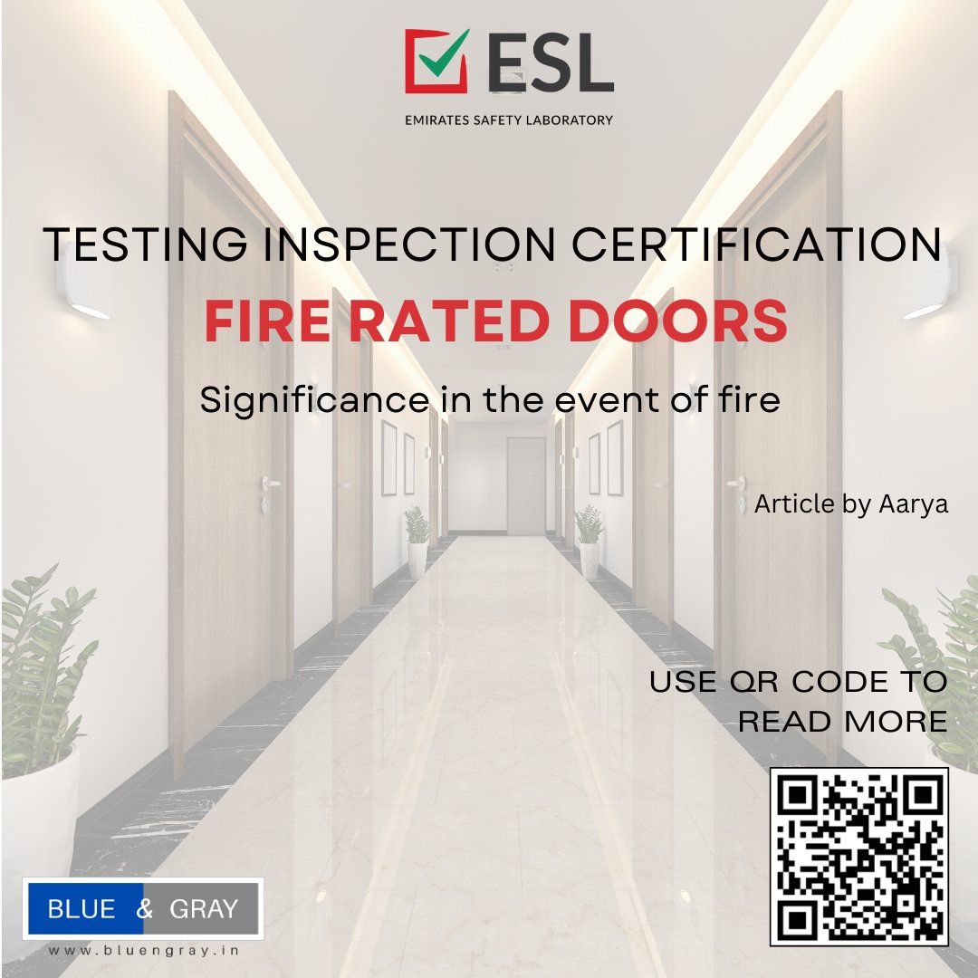 Your first line of defense against the flames - fire-rated doors, because safety is non-negotiable.

#FIRESAFETY #FIREPROTECTION #FIRESECURITY
#PASSIVEFIRE #SAFEINDIA #SAFELIFE #SafetyFirst