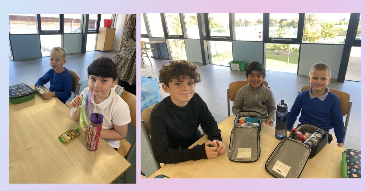 MrsFaryma's tweet image. P5/6 had a great time enjoying social snack with P2 today #SocialSnack #HWBWeek @MissJBackman @SeatonPSchool 😋