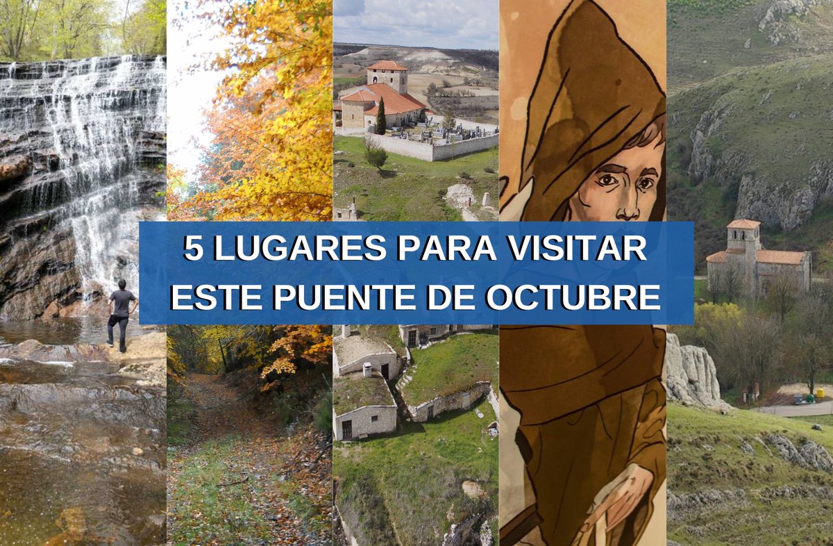 5 imprescindibles para el puente de octubre 🍂

ℹ️ Información ampliada en nuestra web:
turismoburgos.org/5-imprescindib…

#BurgosOrigenyDestino #ProvinciadeBurgos