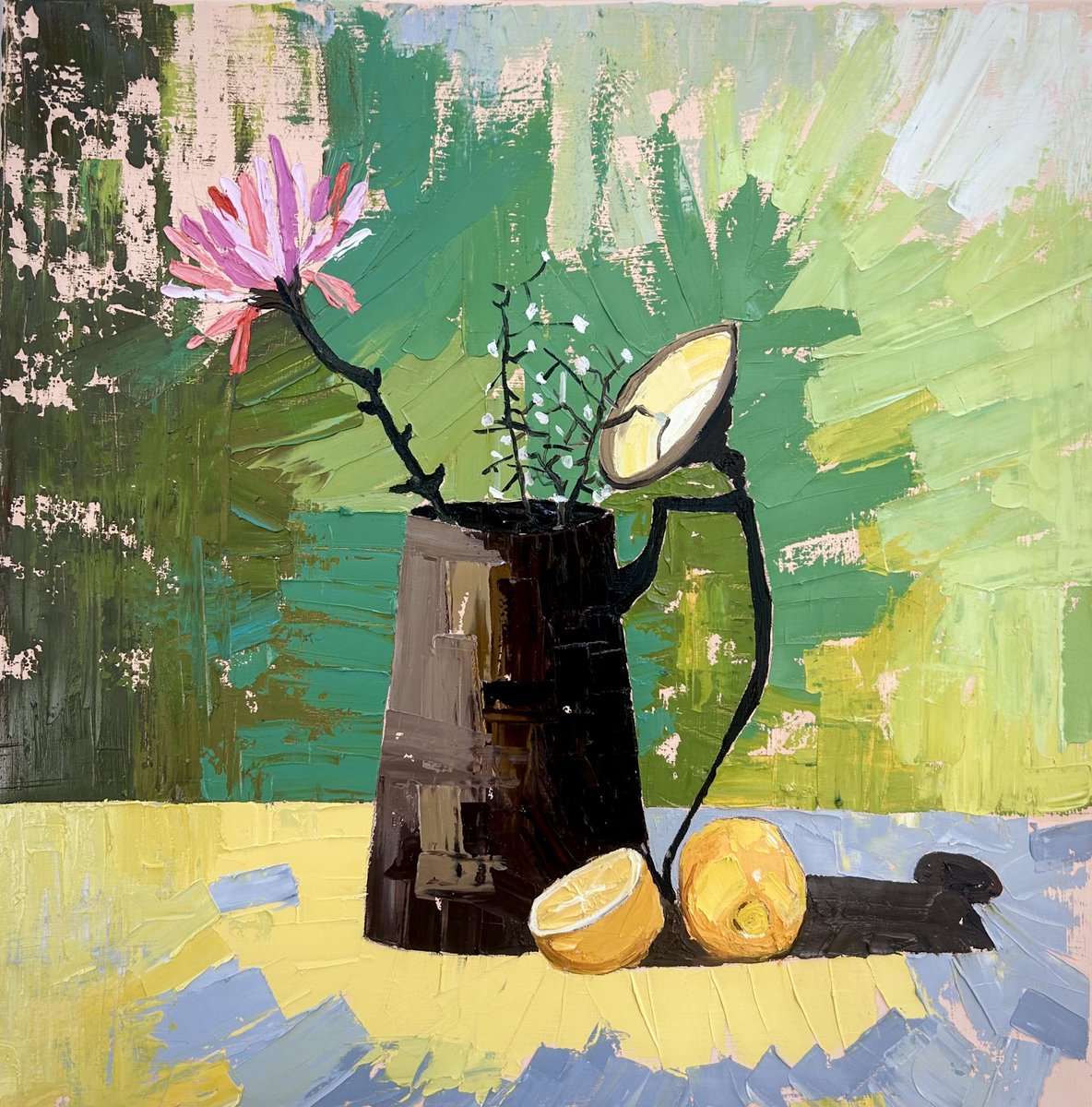 artmonoio's tweet photo. Still life,literally translated as 'dead nature', becomes a celebration of life when it meets art.Each object,fruit, and flower carries a story.

Visit Turan Han's profile to get to know him up close!
#contemporaryart #artoftheday #artlovers #artcollector #JoinUs #opencallartists https://t.co/wYuhVp4aTt