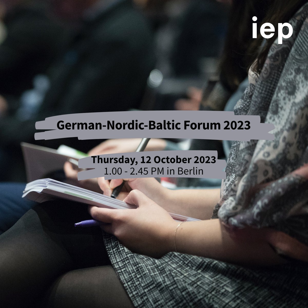 📣Join us tomorrow for the public opening of the 15th German-Nordic-Baltic Forum 🇩🇰🇪🇪🇫🇮🇩🇪🇱🇻🇱🇹🇸🇪 #GNBF2023 on #EuropeanResilience with a keynote by @GERonEurope Sibylle Katharina Sorg and comments from Estonian Ambassador @MLinntam Last call to register➡️ tinyurl.com/2watw2vx