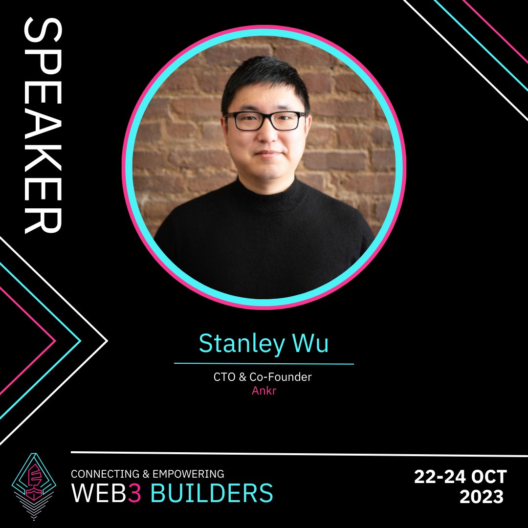 Stanley Wu speaking at an event