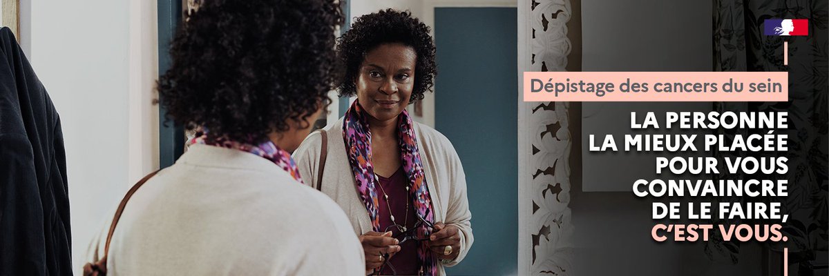 #DépistageCancersSein Le dépistage est le meilleur moyen de détecter un #cancerdusein précoce ou de s'assurer qu'il n'y a rien. Détecté tôt, il se soigne mieux et se guérit mieux. Le dépistage des cancers du sein, de 50 à 74 ans, c'est tous les 2 ans.

#dépistage #prévention