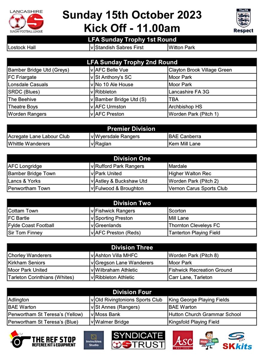 Lancashire Sunday League tweet media