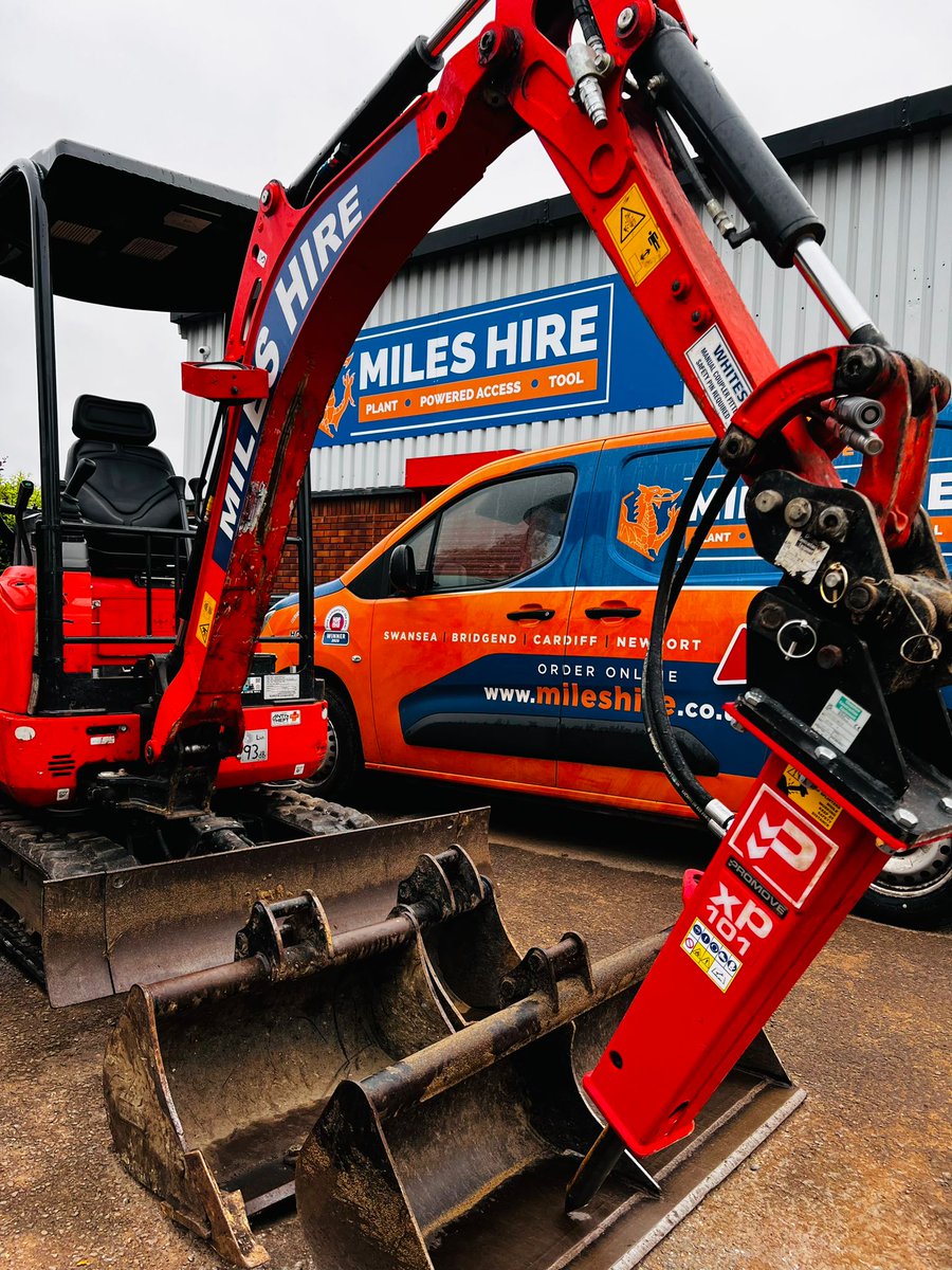 Not only do we offer tool hire, but plant hire too! 🙌🏻

From diggers to dumpers, peckers to rollers, we've got exactly what you need to tackle your next project.

Head to our website and order in as little as 60 seconds!

#PlantHire #MilesHire #Diggers