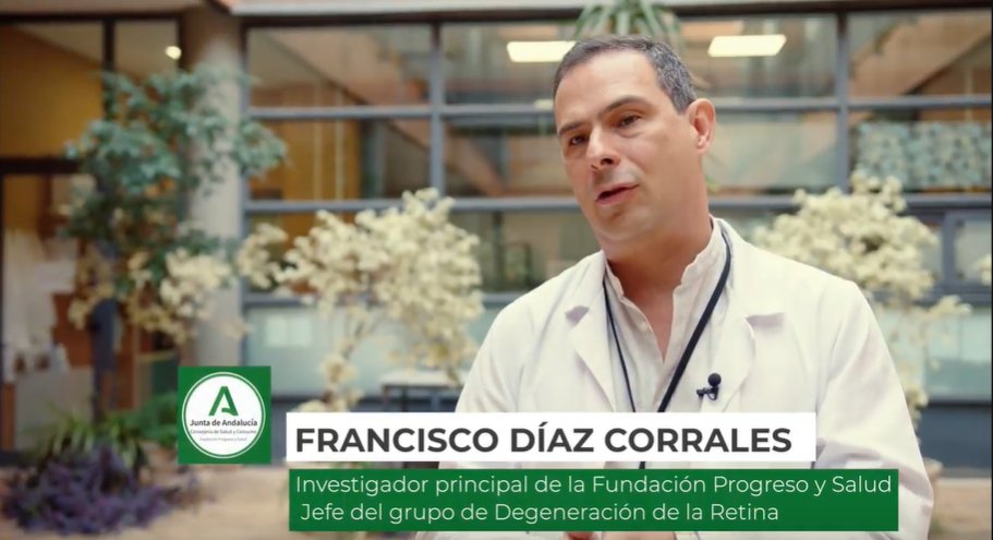 🗓️ Este jueves 12 de octubre se celebra el #DíaMundialdelaVisión y es por ello que queremos conozcas más acerca de nuestro investigador en @cabimer, Fran Díaz Corrales y su investigación sobre enfermedades degenerativas de la #retina 📹 Dentro vídeo: acortar.link/TUTQd2