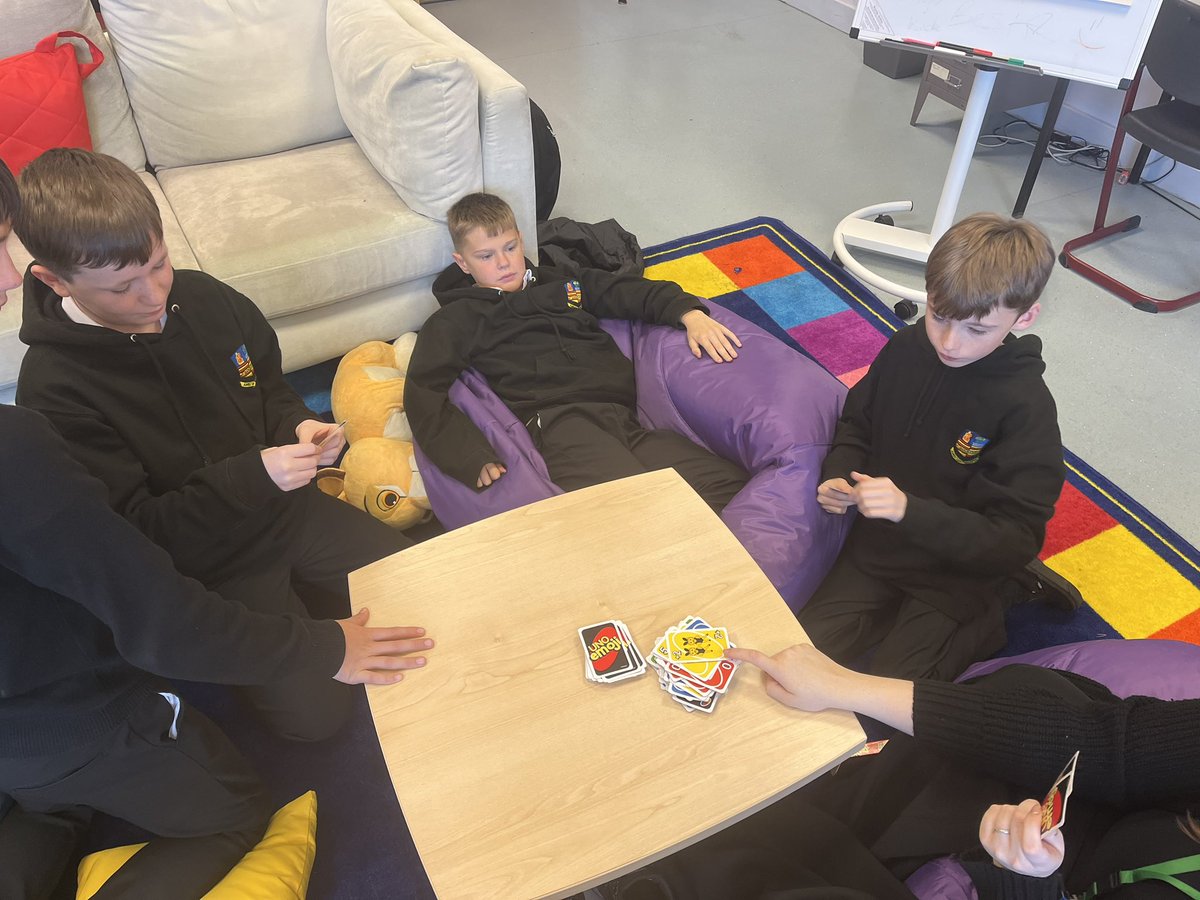Our chill time today involved some Halloween hands and some very competitive games of Dobble and Uno! <a href="/LochendHigh/">Lochend Community High School</a> <a href="/GlasgowNurture/">GCC Nurture</a> <a href="/GlasgowEPS/">Glasgow Educational Psychology Service</a>