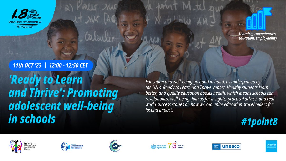 PMNCH's tweet photo. HAPPENING NOW! 
Join us ➡️  https://t.co/7y0jfevrvY
#1point8

@uphimpactslives @CaledonianNews @HealthCaribbean @karolinskainst @docdyana @RoraimaFilho @Adukeada @pierrecookejr @UNESCO https://t.co/ZEn6qw5ogS