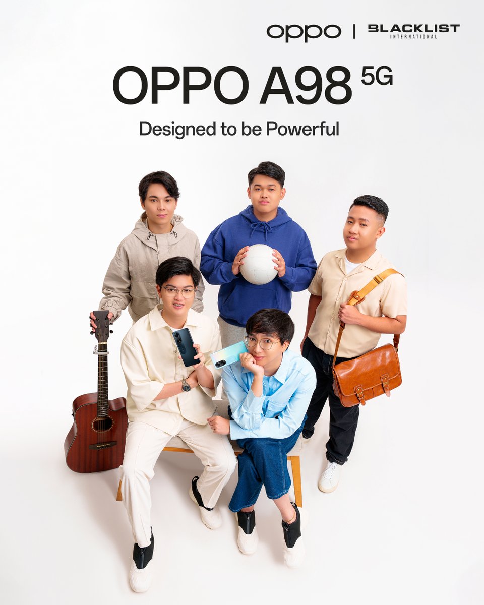 OPPOPhilippines's tweet photo. Design your days to be powerful just like @BLACKLISTINTL with the #OPPOA985G. It's perfect to conquer your everyday work & play activities. โ Get yours for only P18,999 via OPPO authorized and online stores. โ #DesignedToBePowerful #OPPOPHxBlacklistInternational https://t.co/HcQGYNrxDF