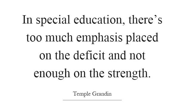 In special education, there's too much emphasis placed on the deficit and not enough on the strength. #SpecialEducation #education #teachers #sped #autism #teachertwitter #edutwitter