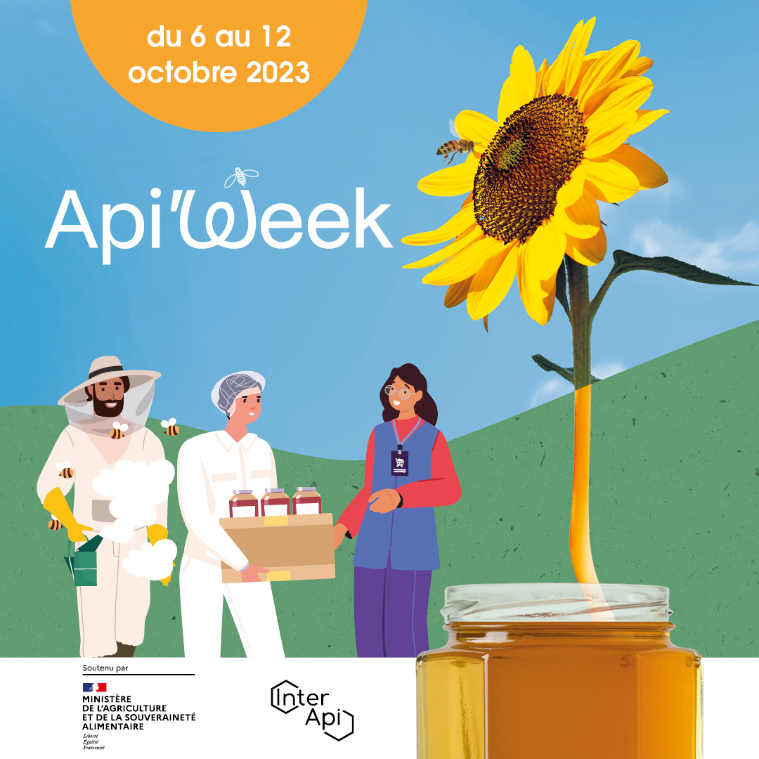 SyndicatMiels's tweet image. 🐝🍯 #ApiWeek 2023 🍯🐝 Les acteurs de la filière #apicole, de la production à la commercialisation, organisent des #events et vous font découvrir leurs métiers &amp;amp; produits et vous partagent leur savoir-faire &amp;amp; passion !

Retrouvez tous les #events ➡🔗 apiweek.fr
