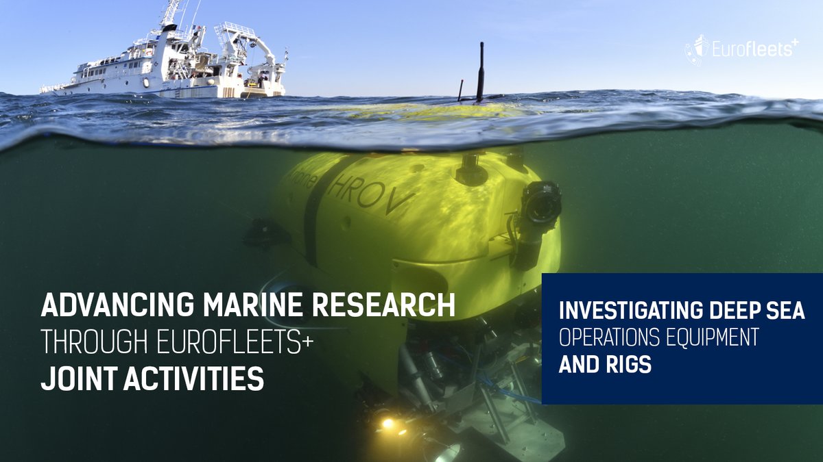 Exploring the deep sea is an exciting frontier in marine research!
Eurofleets takes on the challenge by ensuring the interoperability of rigs to deploy different equipment, facilitating the sharing of equipment across ships, and enabling the installation of mobile equipment.