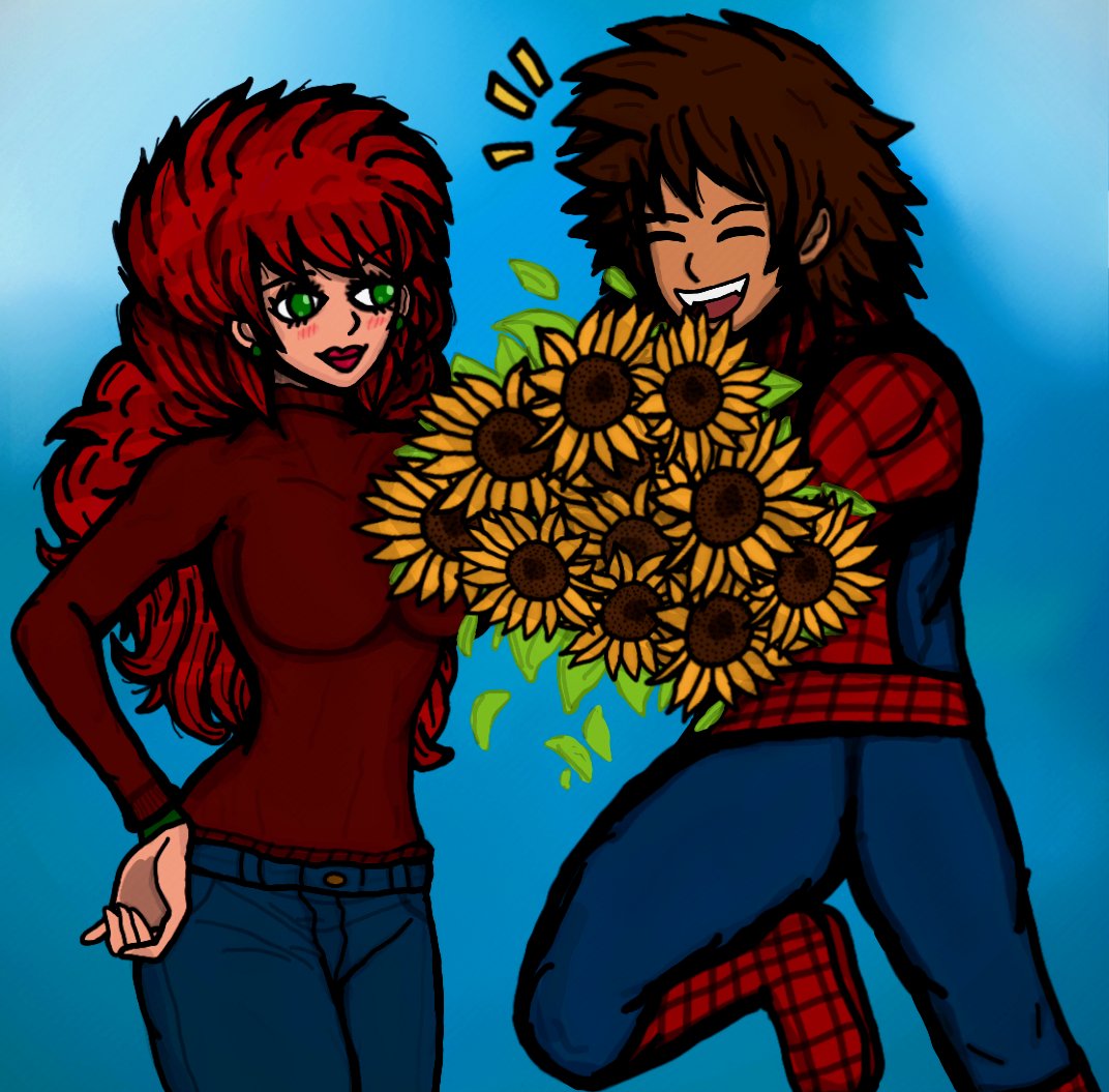 connerdawg7's tweet photo. FLOWERS FOR MJ! 🌼
#SpiderMan #peterparker #MJPeter #PeterMJ #PeterBParker #MaryJaneWatson #PeterXMJ #MaryJane https://t.co/d2ePM0odiS