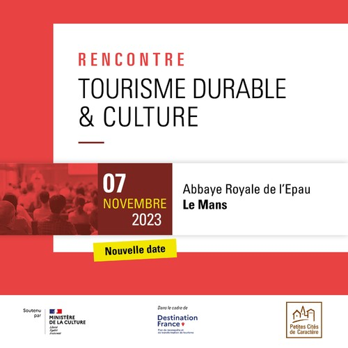 Ardennes veille éco (@doc_adt_08) on Twitter photo Petites Cités de Caractère® de France <a href="/FrancePcc/">Petites Cités de Caractère France</a> coorganise avec le ministère de la Culture une Rencontre #Tourisme durable et #Culture le 7 novembre 2023, à l'Abbaye Royale de l'Epau (Le Mans)
#tourismedurable
petitescitesdecaractere.com/fr/actualites/… Petites Cités de Caractère® de France <a href="/FrancePcc/">Petites Cités de Caractère France</a> coorganise avec le ministère de la Culture une Rencontre #Tourisme durable et #Culture le 7 novembre 2023, à l'Abbaye Royale de l'Epau (Le Mans)
#tourismedurable
petitescitesdecaractere.com/fr/actualites/…