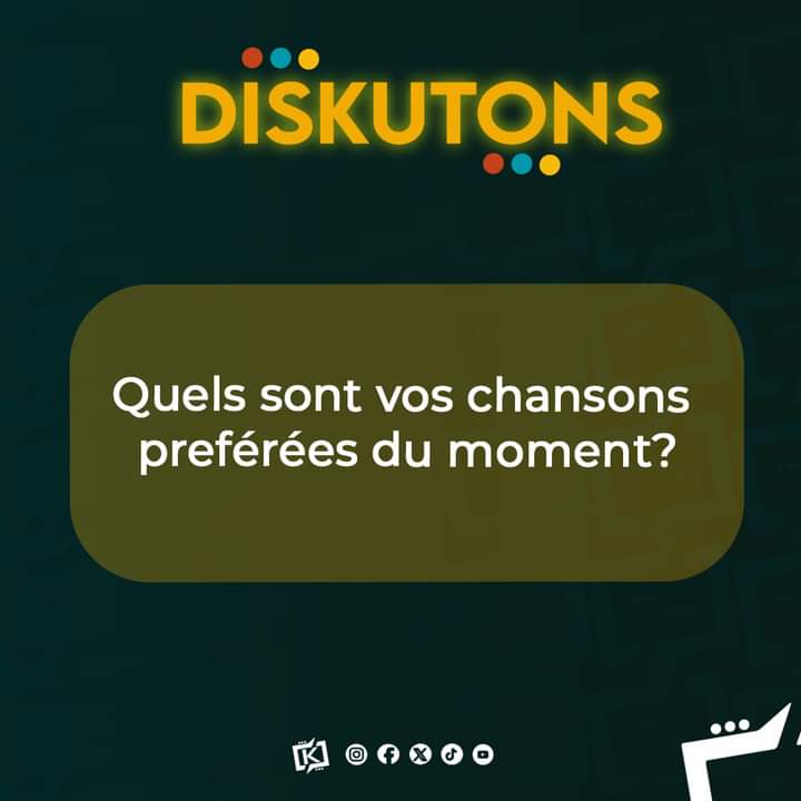 Diskutsmedia's tweet photo. Quels sont vos coups de cœur du moment ?
PS:
@Didibofficial Disque de gouel
@HimraOfficiel
Cocody Gangstar
@bvfyoffi crush
#diskuts #music #media #MusiqueAfricaine #musiquebeninoise https://t.co/dLSHZFBSef