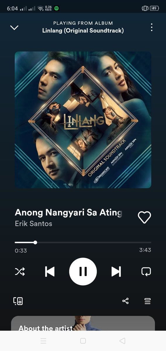 kevinrainier_b's tweet photo. Now listening on Spotify: The official soundtrack of "Linlang"

1. "Anong Nangyari Sa Ating Dalawa" by @realeriksantos

2. "Pagbigyang Muli" by Angeline Quinto https://t.co/vQmI6Y95RK