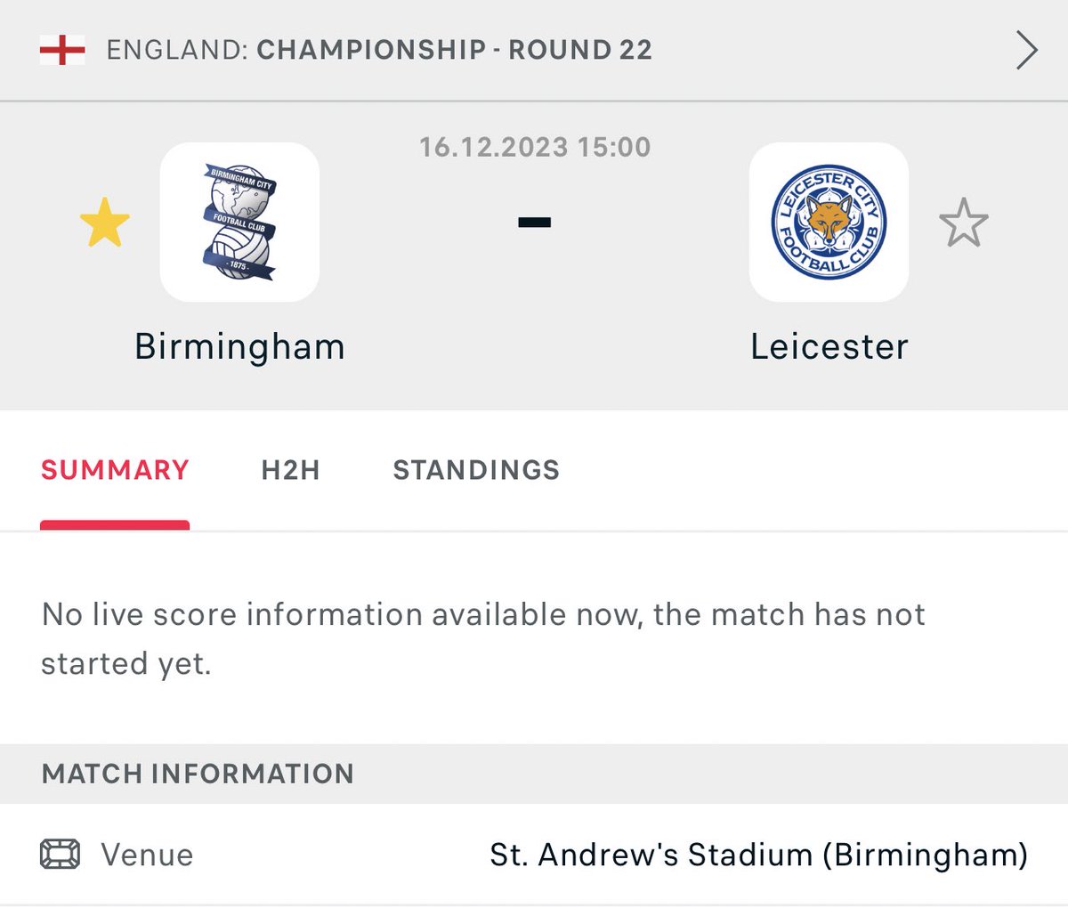 MarfKRO's tweet photo. December 16th, 3pm. The Rebekah Vardy derby. We will be there. https://t.co/tppeIyDf0L