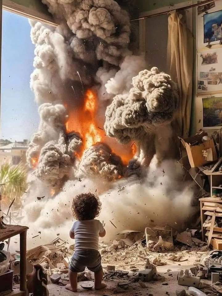 إسرائيل تمارس إبادة جماعية في #غزة
#غزة_تحت_القصف 
#غزة_الآن 
#Gaza_under_attack