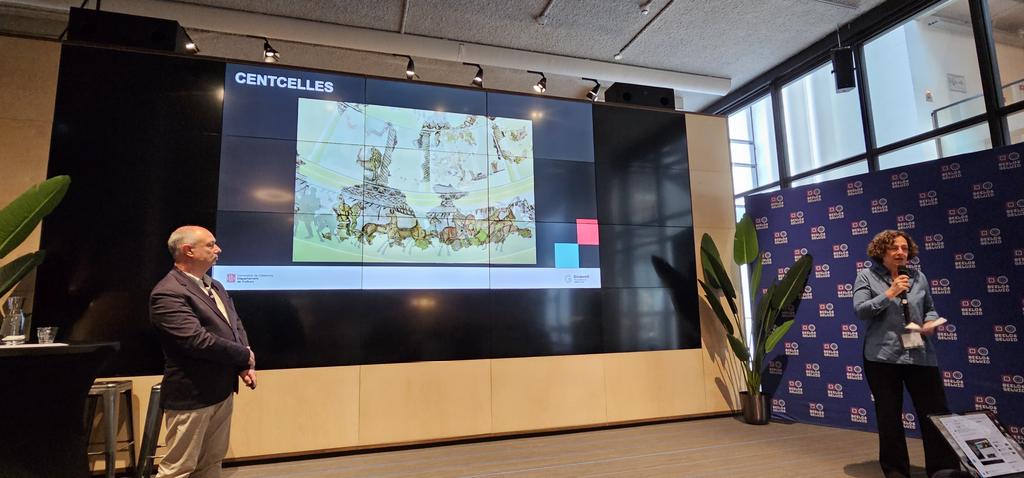peinadormarta's tweet photo. Introducing @MNATTGN #3D &amp; #Centelles roman complex in #EuropeanaTech2023 with @albertsierra_re @patrimonigencat &amp; @MonicaBorrell @MNATTGN presenten els #models3D del museu i el jaciment de #Centelles al congrés de @Europeanaeu https://t.co/BDt6GWZgK3