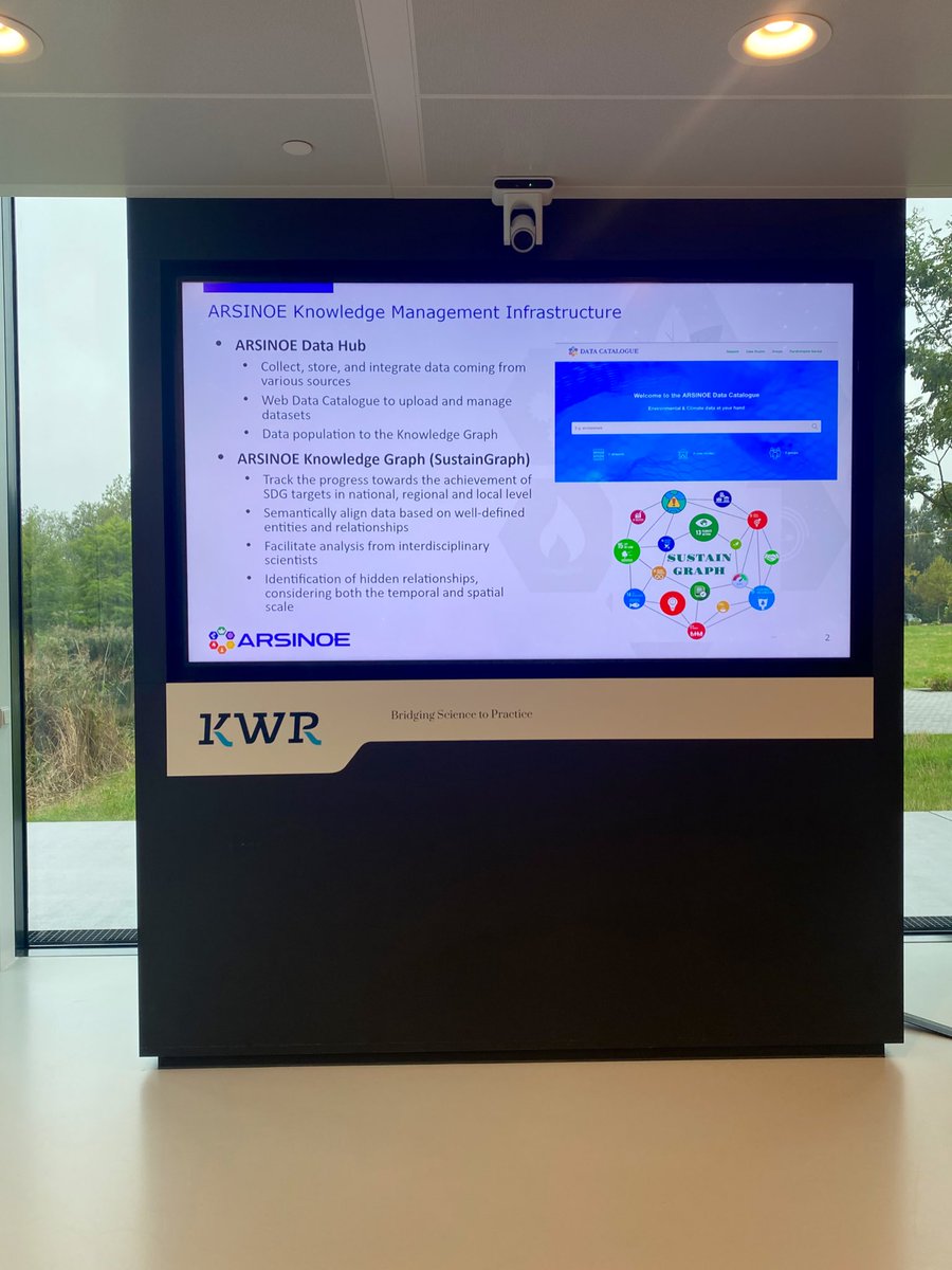 ARSINOE_EU's tweet photo. #HappeningNow @tzafeir @IccsNtua is presenting the innovative #ARSINOE Knowledge Graph + Data Hub =  #ARSINOE Knowledge Management Infrastructure. Explore the value these solutions provide by clicking on the image below👇 🗺️📈 @CivEngUTH #ARSINOEGA2023 https://t.co/rBxJ6qdCE4