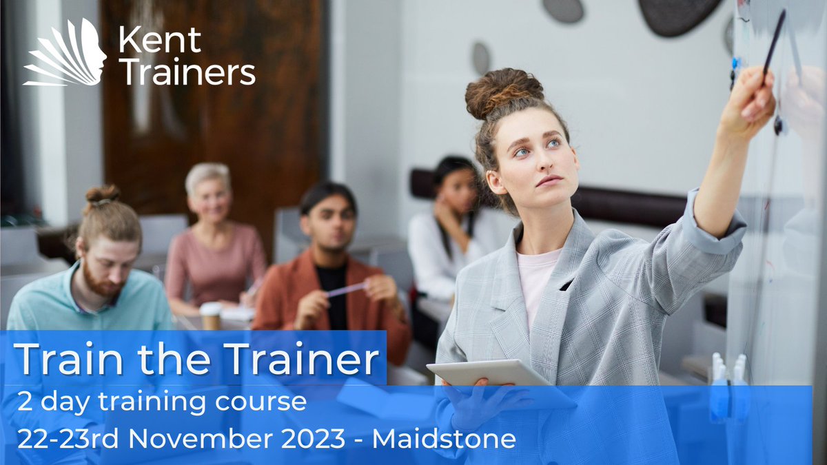 Our highly participative 2-day #TraintheTrainer course, will show you how to plan and structure your #training, and how to deliver it in a way that guarantees success.

Full details  and booking for our next course can be found at bit.ly/KTTrain.
<a href="/InvictaChamber/">KentInvictaChamber</a> #skills