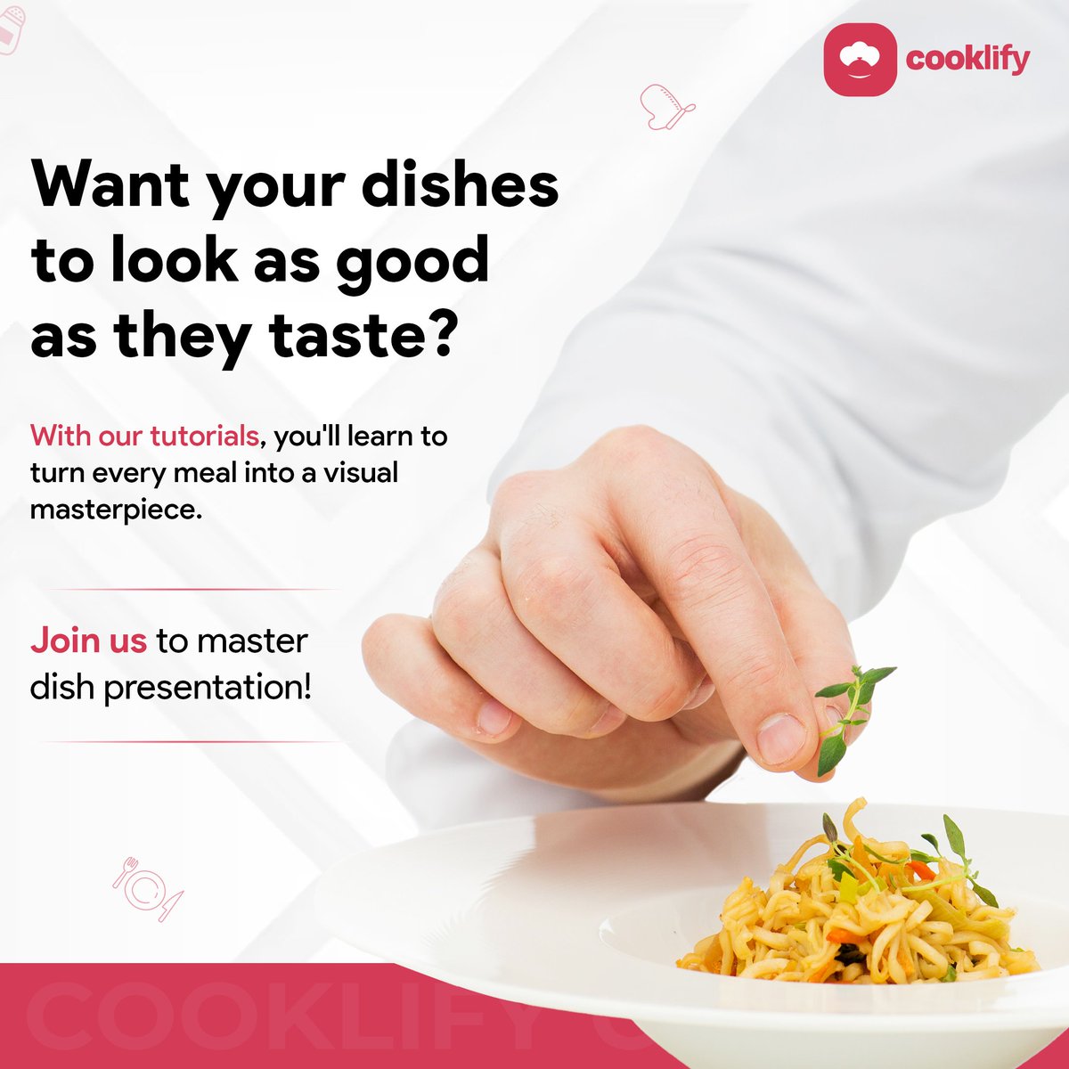 cooklify_'s tweet image. Turn Taste into a Visual Masterpiece! 🍽️👨‍🍳  
.
.
.
#cooklify #picoftheday #foodpics #chef #recipeapp  #foodapp #recipes #foodie  #applaunching #cook #food #cookingapp #easyrecipes #cookbook #simplerecipes #cocktailrecipes #cleanrecipes #recipeapp #tastyrecipes #COMINGSOON