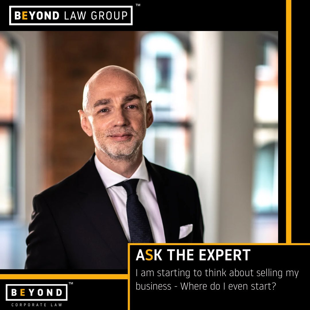 BeyondLawGroup's tweet photo. In his latest feature for @insidernwest, @BeyondCorpLa Partner, Jim Truscott, looks at where you start in terms of taking the first steps on this important journey.

Read here: https://t.co/grk3gGqehS

#sellyourbusiness #corporatelaw #manchester #Law https://t.co/Zs7n3is65m