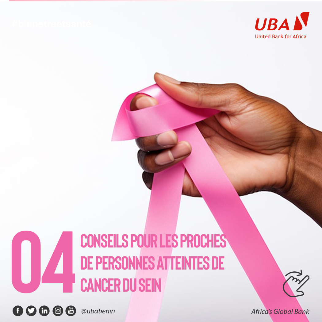 UBABenin's tweet photo. Cette semaine nous vous proposons 04 conseils pour les proches de personnes atteintes de cancer.
#AfricasGlobalBank #UbaBénin #REMITANCE https://t.co/n83AFz52qu