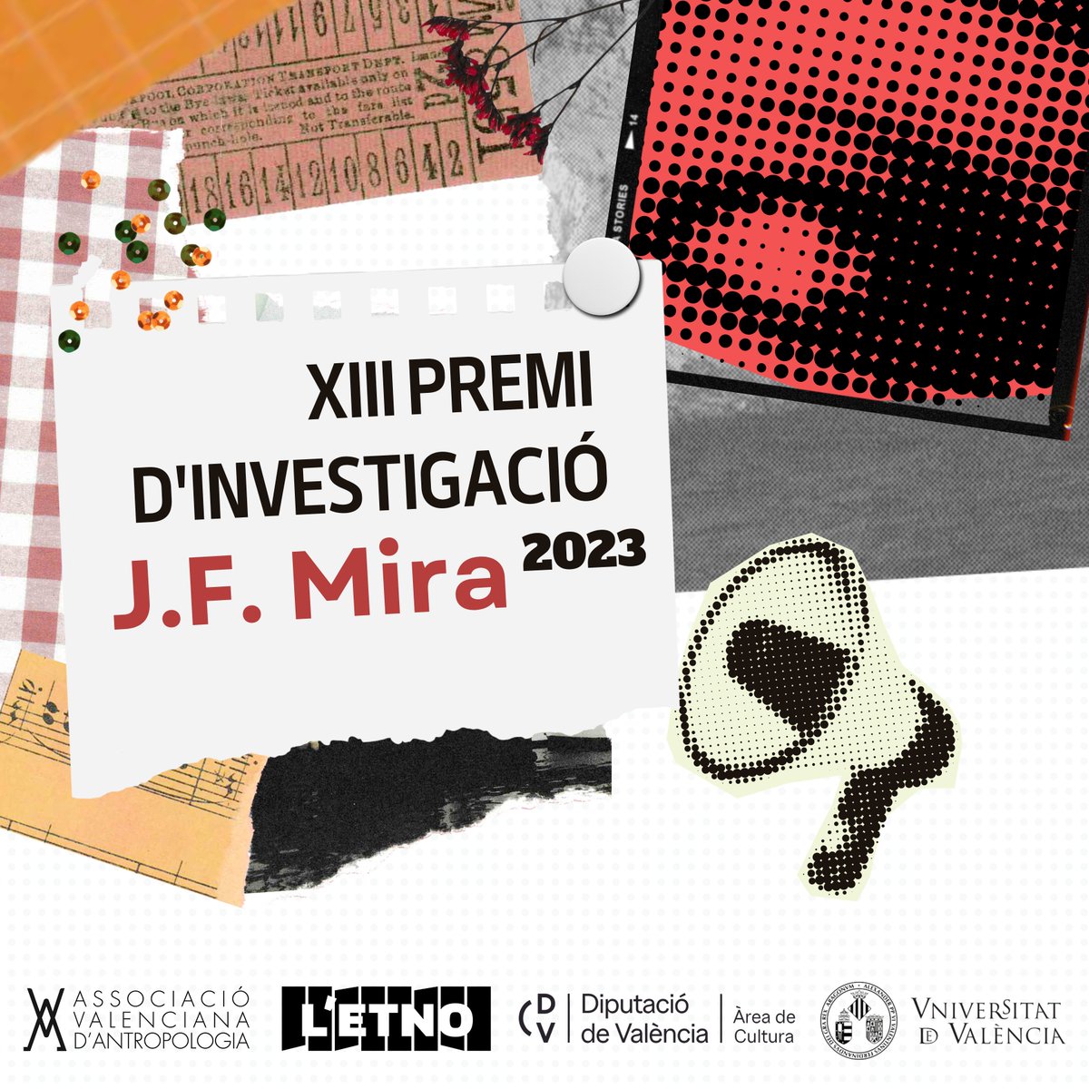 asaeeantropo's tweet photo. XIII Premio de Investigación "Joan Francesc Mira" 2023, convocado por @AVAntropologia 
#AVActivitat #AVApremi #premiJFMira
Consultad las bases aquí 👇👇 https://t.co/0RafmolTHN