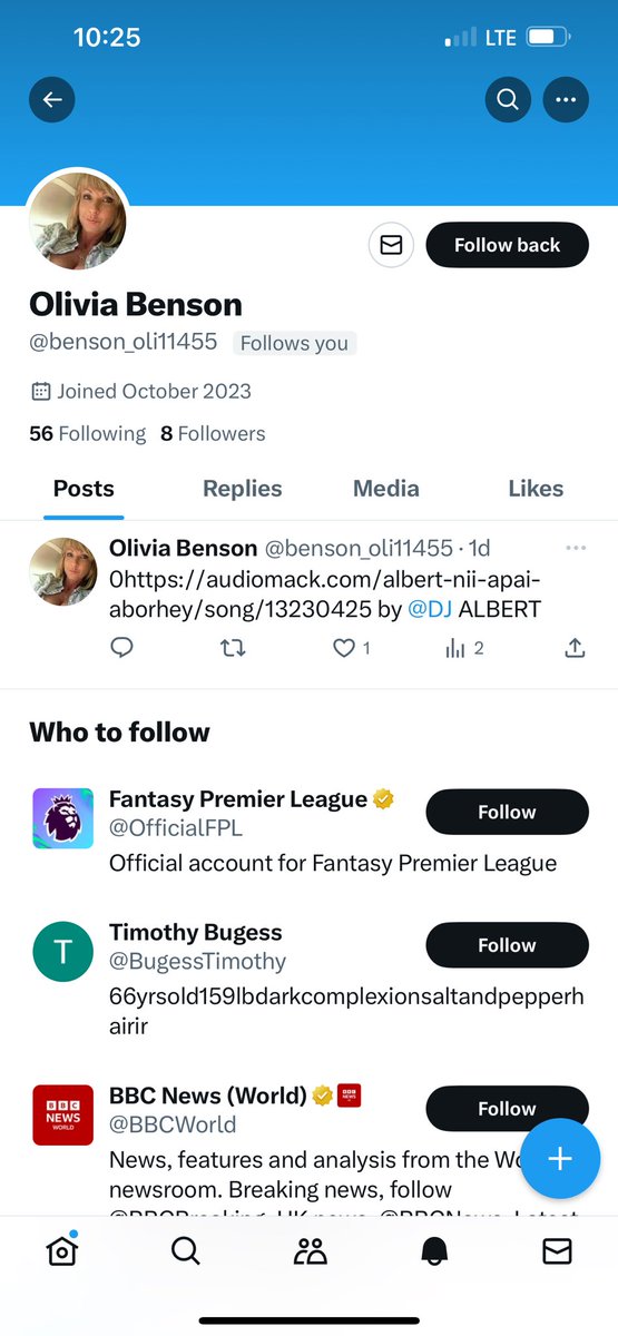 AlyshaM38128564's tweet photo. @benson_oli11455 is a fake profile. Beware of fake profiles under the pretense of who I am. https://t.co/tZfEJX0rEi