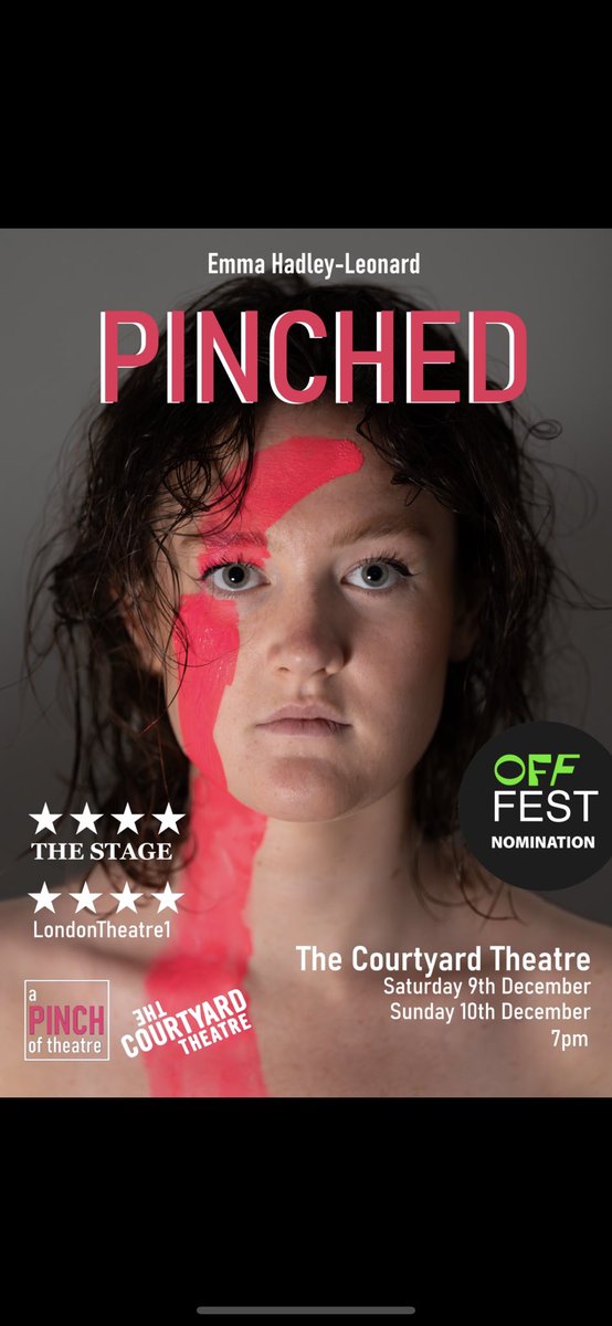 Following a successful run at #EdFringe2023 we are SO EXCITED to announce a limited run at @CourtyardHoxton in December! 

Saturday 9th Dec
Sunday 10th Dec
7pm

dice.fm/event/vdlq6-pi…
