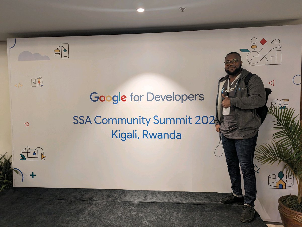 enthusiastDev's tweet image. Got back from an incredible experience at the Google Developers Sub-Saharan Africa Summit in Kigali! 🌍✨ As a Google Developer Expert for Flutter & Dart, it was such a privilege to be part of this event. Meeting with talented minds in the tech community was absolutely amazing🚀