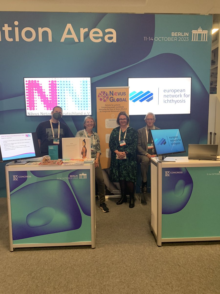 The #EADVCongress is underway in Berlin. GlobalSkin looks forward to a great week of networking and collaboration.  Come by the Patient Organization Area in hall 2.1 and say 👋  #dermatology #networking #patientadvocates