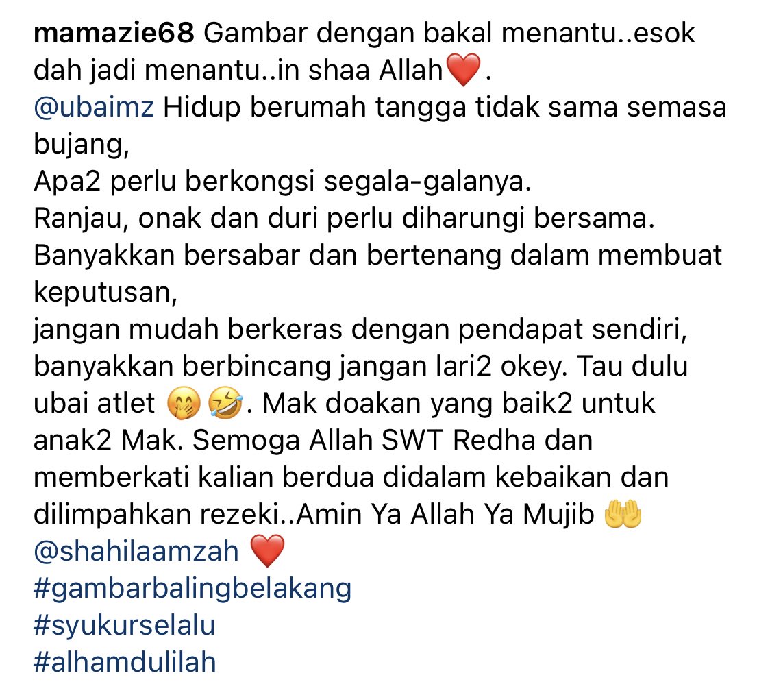 arfdy12's tweet photo. Adik Shila Amzah sejenis perangai menempel annoying dari dulu. 

Memang valid pun kalau Shila terasa dengan apa dia buat selama ni. 

Bayangkan mak diaorang post pasal menantu, tibajah adik dia sibuk menyelit nak nasihat sekali. 

Kau tu kahwin pun belum ye! https://t.co/BCdJ9RbtsB