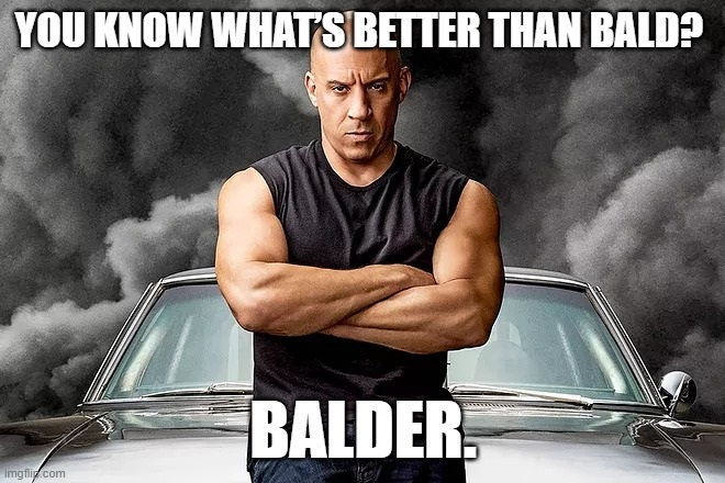 BalderSexier's tweet photo. It's always $BALDER and you know it! Don't forget to get BALDER TODAY! https://t.co/sE60hofMpg