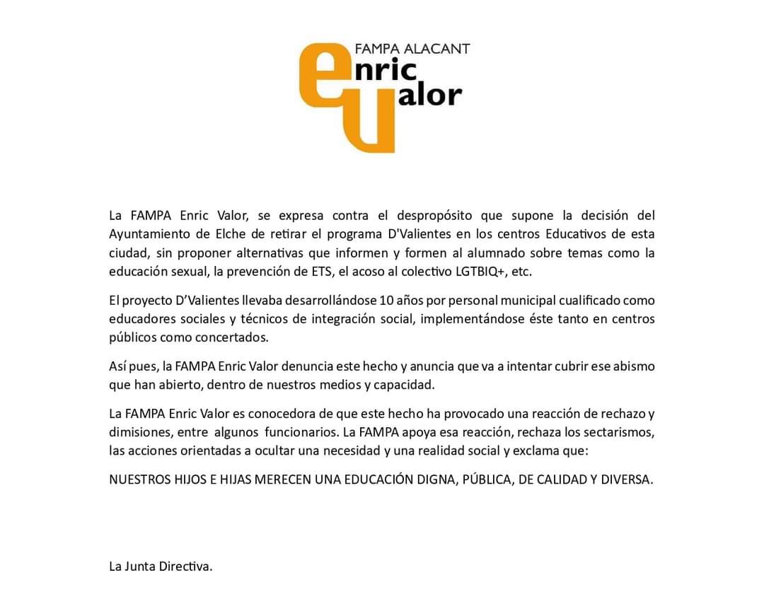 FAPA Enric Valor (@fapaenricvalor) on Twitter photo 