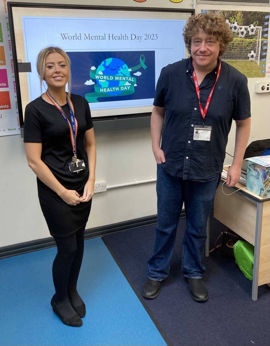 Thanks to our good friend Dan from ⁦<a href="/MYMUPUK/">MYMUP Digital</a>⁩ for supporting this week on mental health awareness