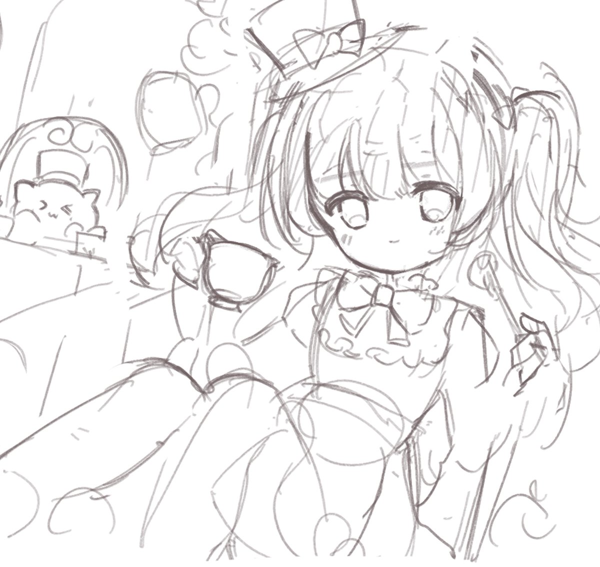 こんな感じの描きます…! 