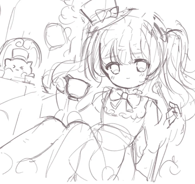 こんな感じの描きます…! 