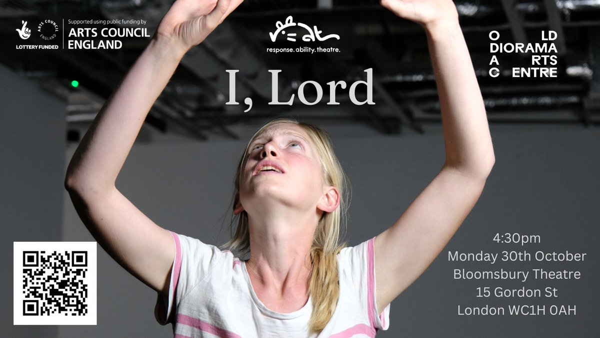 So excited to see this from our friends <a href="/R_A_Theatre/">Response Ability Theatre</a>: a play about spiritual abuse inspired by experiences of <a href="/nellhardyactor/">Nell Hardy</a>, followed by a panel discussion led by survivor and <a href="/ucl/">UCL</a> lecturer Dr Ayeshah Émon! Monday 30th Oct, 4:30pm - get your tix now! 
ucl.uk/culture/whats-…