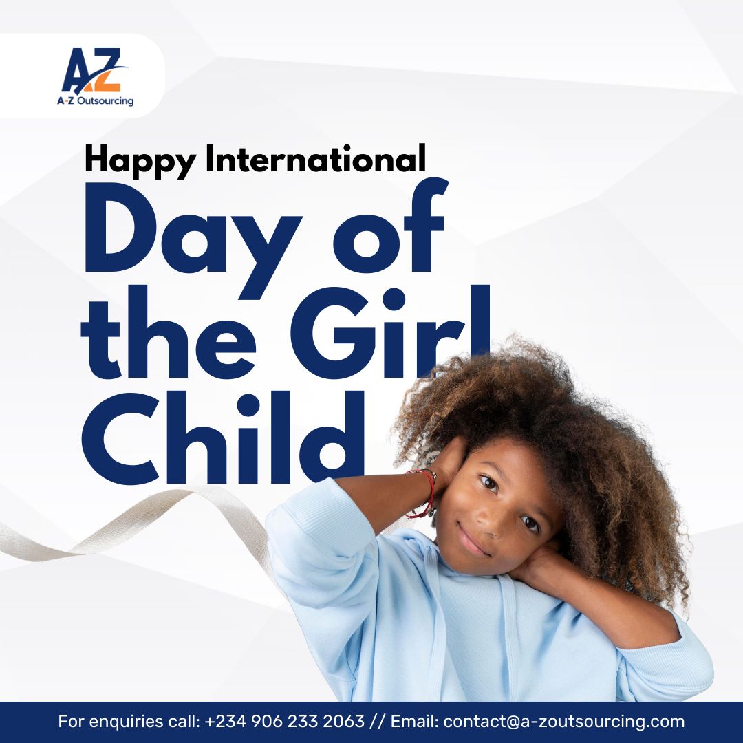 A_ZOutsourcing's tweet photo. Women and girls can lead us to a fairer future...let us amplify girls’ voices, and recommit to working together to build a world where every girl can lead and thrive." ~ UN Secretary-General, António Guterres 

Empower a Girl, Illuminate the World! https://t.co/6f0G4MnuAu