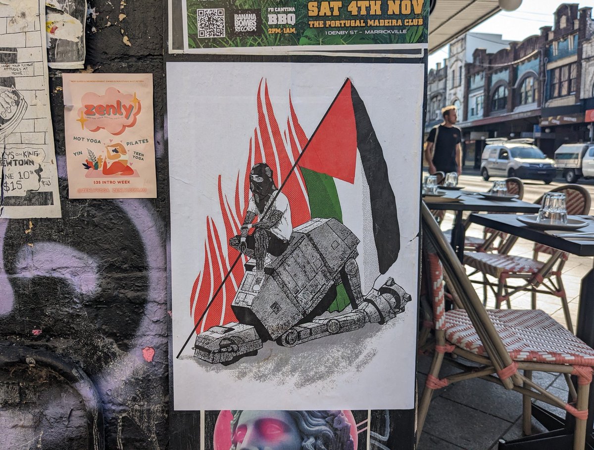 Poster spotted in Sydney