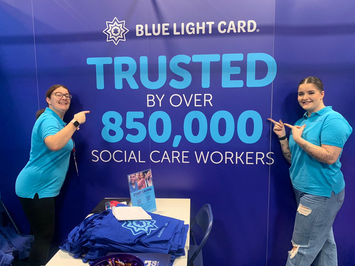 bluelightcard's tweet image. We&apos;re at the @CareShow! 💙

Come and say hello to our team, today and tomorrow, at stand D67!

#CareShow2023