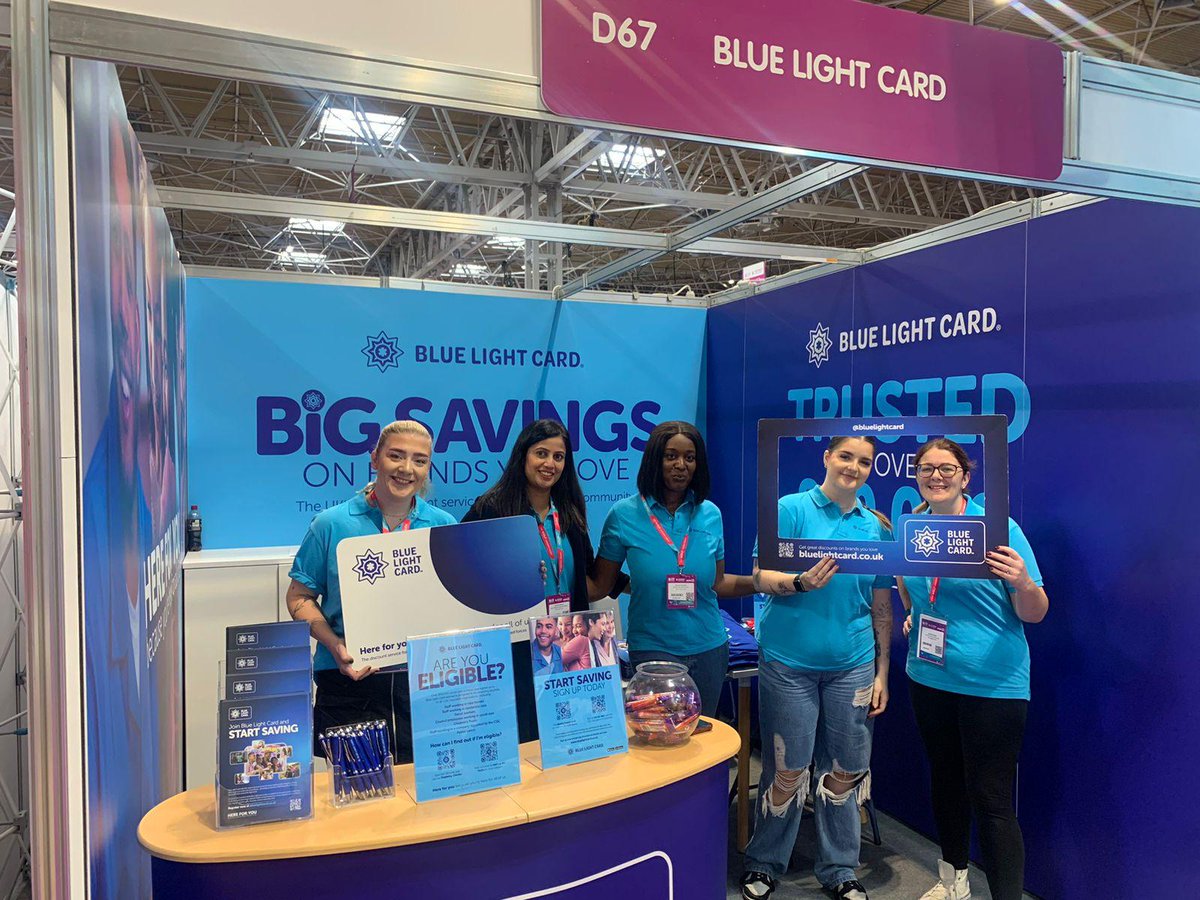 bluelightcard's tweet image. We&apos;re at the @CareShow! 💙

Come and say hello to our team, today and tomorrow, at stand D67!

#CareShow2023