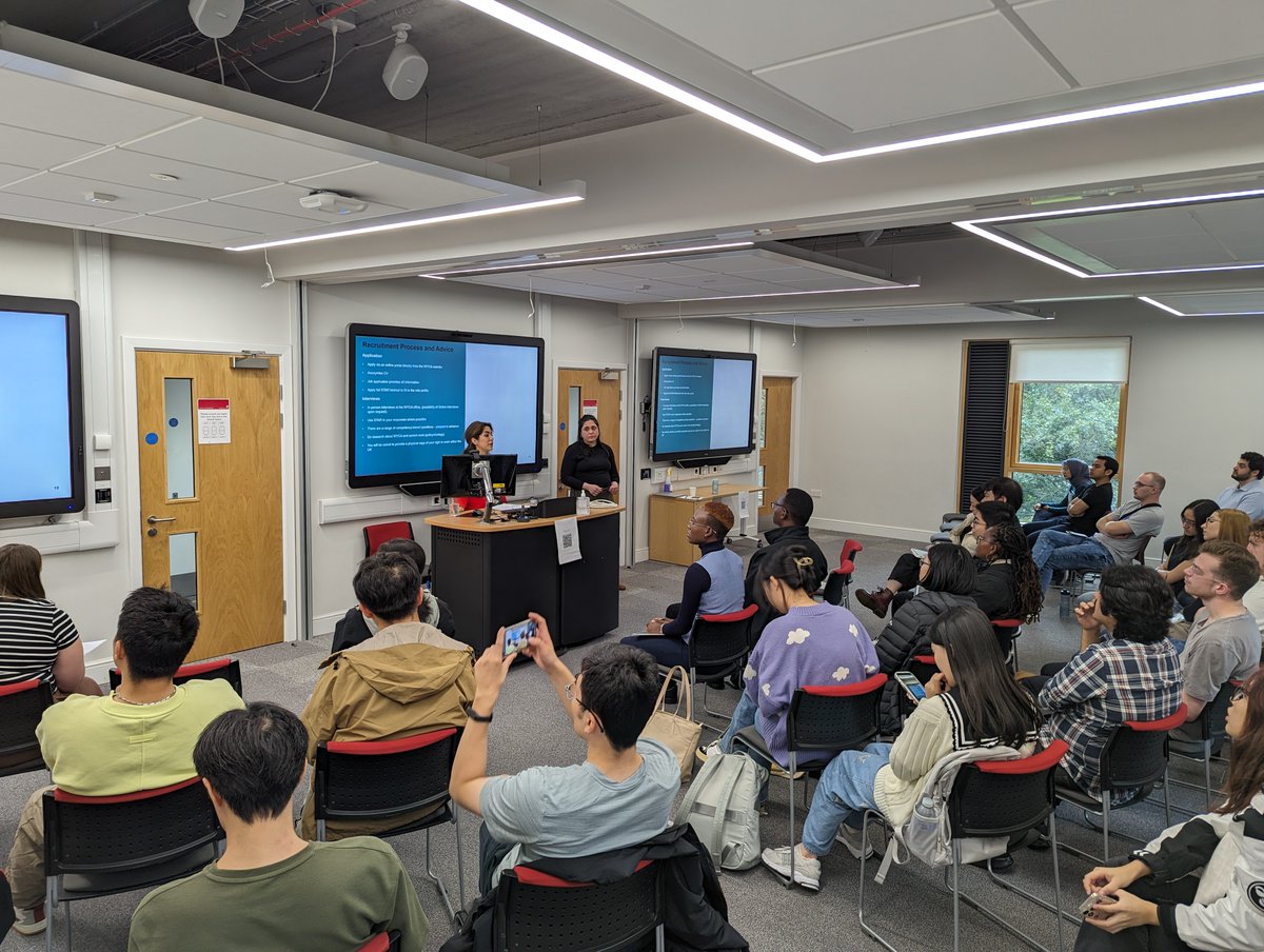 Great to welcome back so many #employers most #alumni to <a href="/ITSLeeds/">Institute for Transport Studies at Leeds</a> to present #transport #planning #engineering companies to a full-house of our new #MSc students #ITSEmployers2023
<a href="/WestYorkshireCA/">West Yorkshire Combined Authority</a> <a href="/AMION_tweets/">AMION Consulting</a> <a href="/JacobsConnects/">Jacobs</a> <a href="/transportgovuk/">Department for Transport</a> @SYSTRA_LTD <a href="/AECOM/">AECOM</a> <a href="/Arup/">Arup</a>