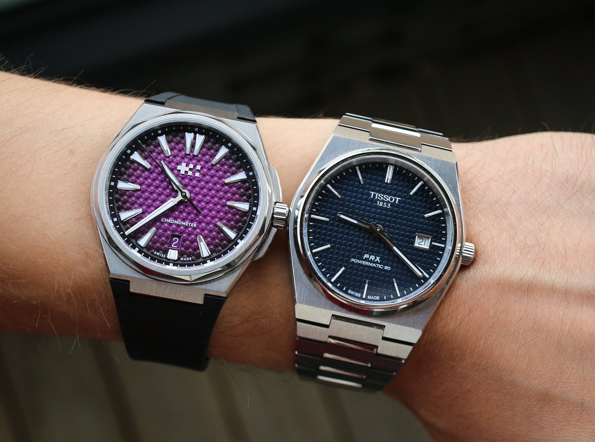 Just starting on the review for the Christopher Ward Twelve.

Obvious comparison is the PRX. 

So which would you go for? 

Either way, you don’t need to spend a lot now to have a great integrated bracelet watch.

#christopherward #watches #tissot