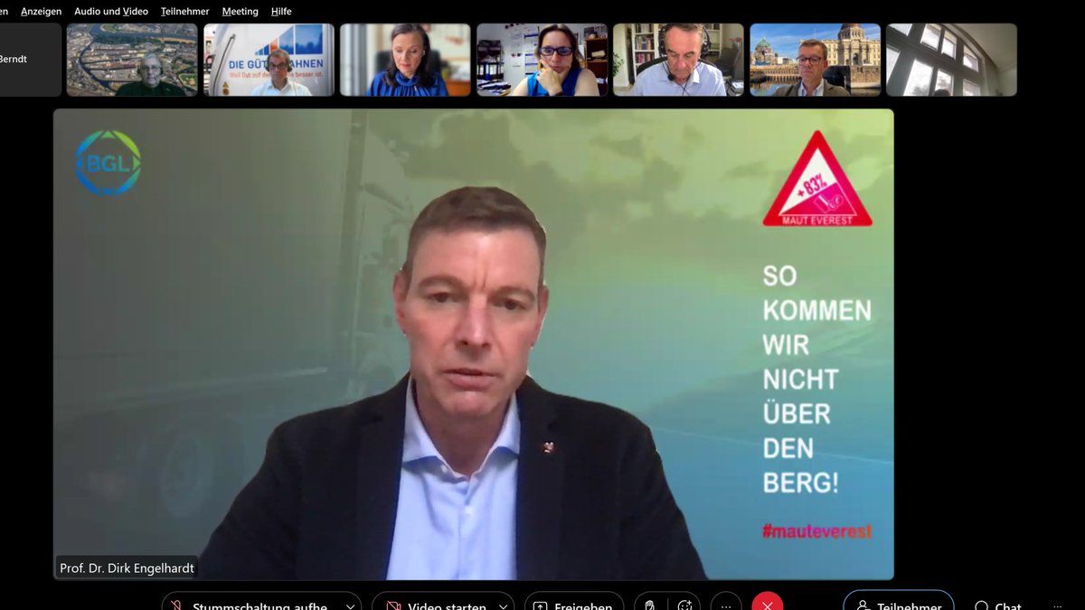 Die Erhöhung der Lkw-Maut ab 1.12. wird uns alle treffen. Über die Folgen für die Branche diskutierten bei "MIT-Afterwork" heute u.a. MIT-Chefin <a href="/gitta_connemann/">Gitta Connemann</a>, Prof. Dirk Engelhardt vom <a href="/bgl_logistik/">BGL e.V.</a> &amp; Peter Westenberger von @DIEGUETERBAHNEN. Vielen Dank an alle Teilnehmer!