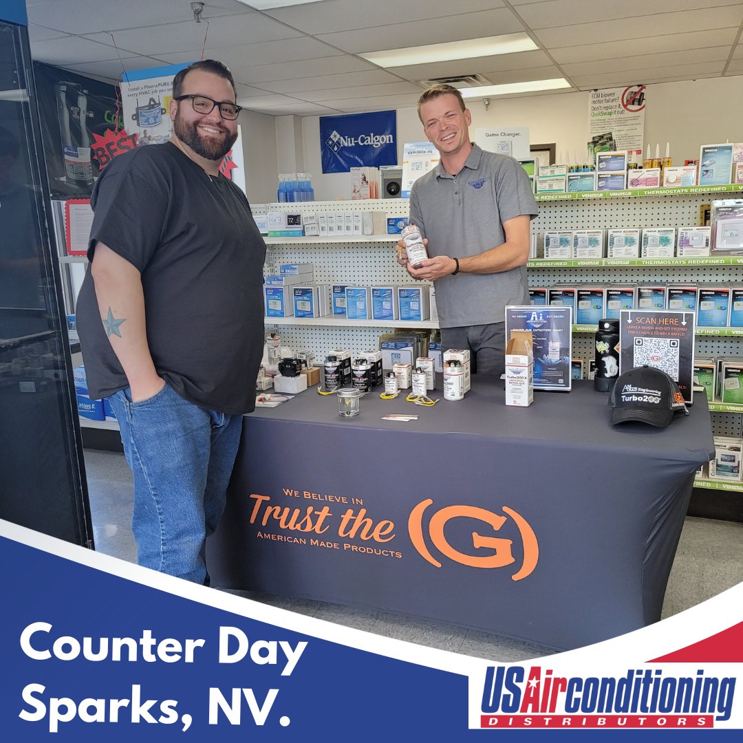 USACD's tweet photo. Our Sparks, Nevada location recently hosted Global for our counter day, during which Global showcased various products and engaged with our customers.
-
#global #hvac #usacd #hvacservice #hvaccontractor #hvacinstallation #hvactools
#hvactech #hvaclife #hvactechnician https://t.co/N5gHVRi9QD