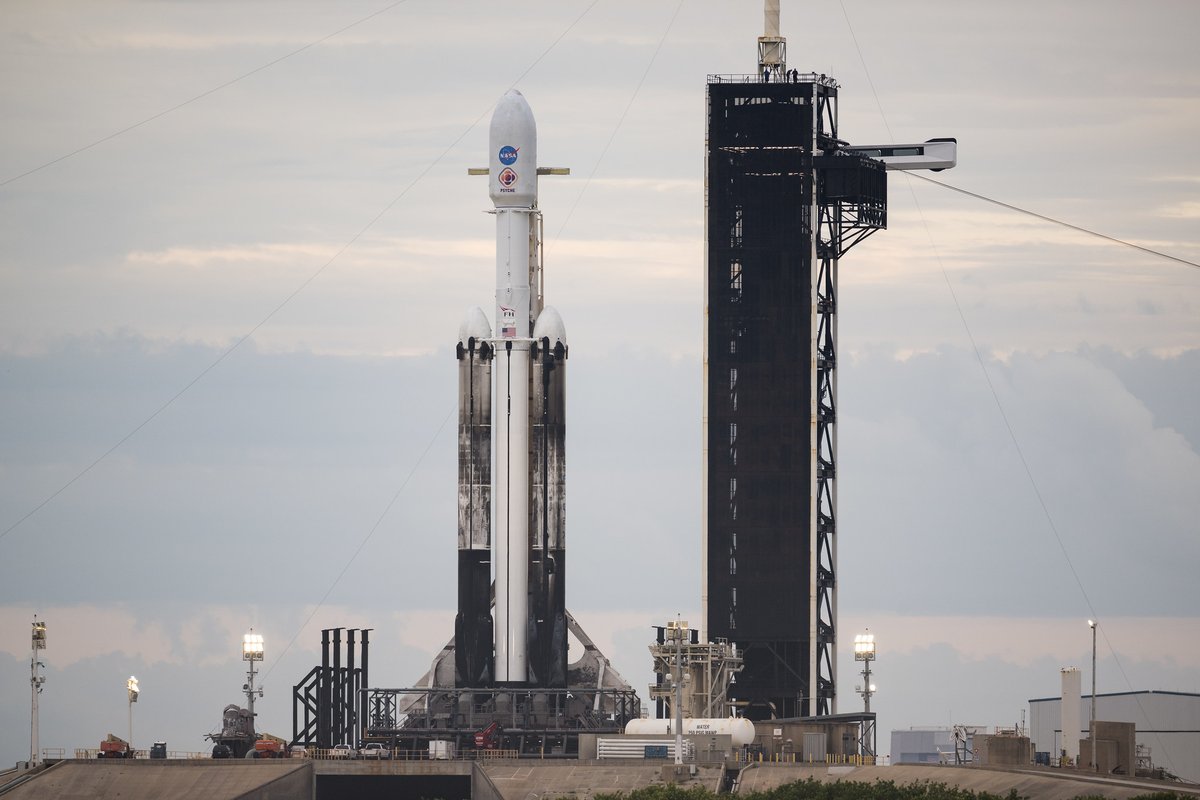 🚀The Launch Readiness Review is complete and we are GO for launch! Today at 1:00 pm EDT, hear from NASA senior launch director Tim Dunn and others ahead of the #MissionToPsyche which is set to lift off on a SpaceX Falcon Heavy tomorrow at 10:16 am EDT! ➡️…